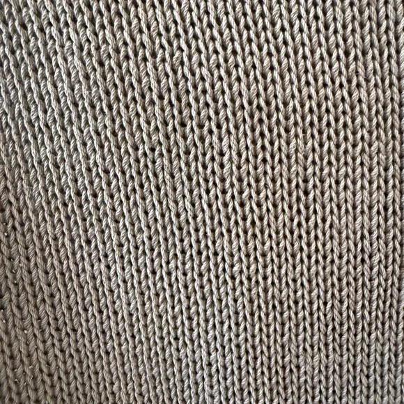 Jigsaw Sleeveless Olive Green Small cowl Neck Sweater - Picture 4 of 8